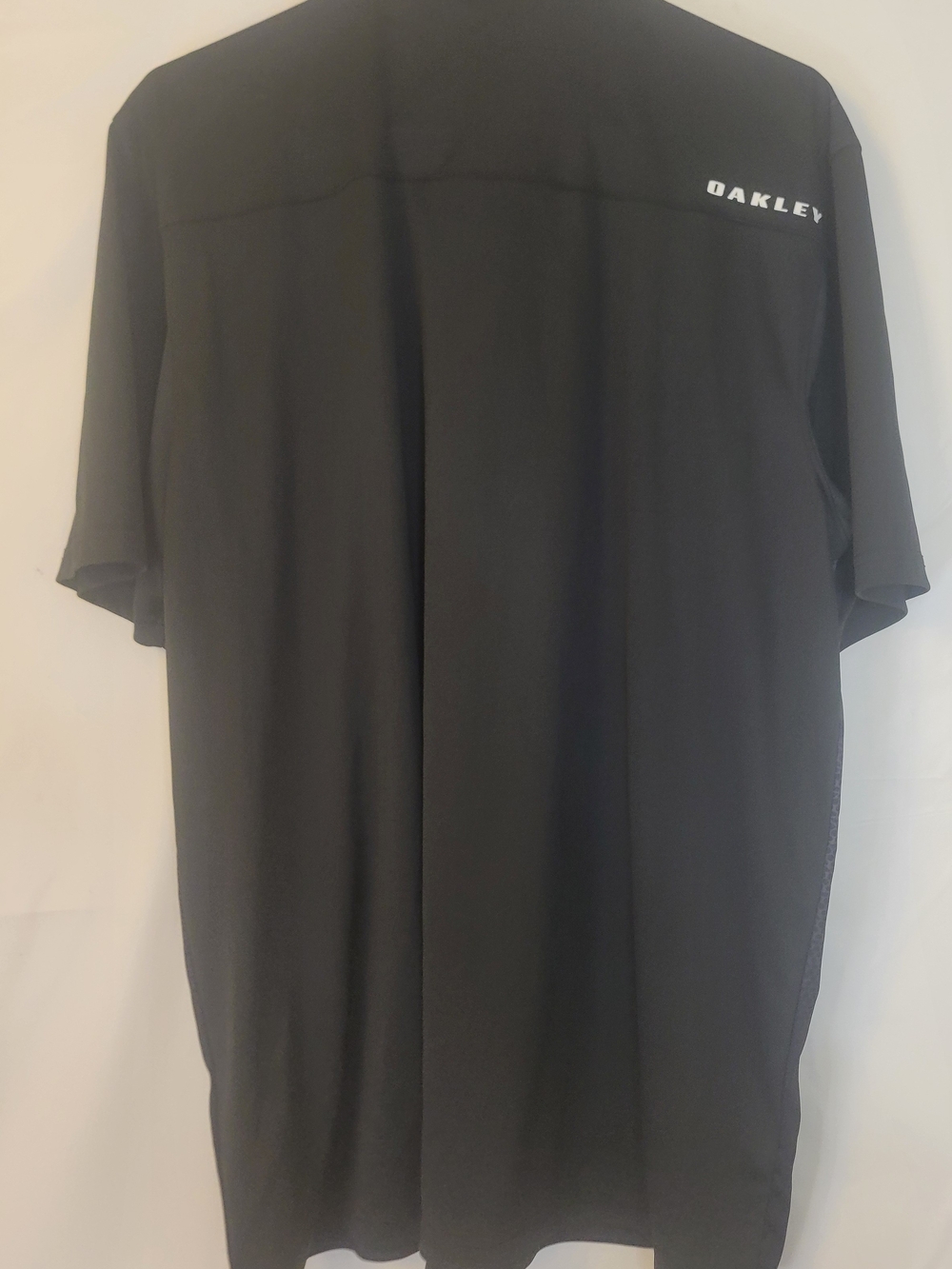 Oakley Men's Black & Gray Camo-Print Polo Shirt - Picture 2 of 3